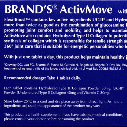 BRAND'S® ActivMove 30 Tablets (EXP: APR 2027)