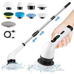 Multi-Functional Wireless Electric Cleaning-Brush (FOC))